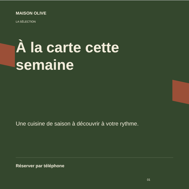 Visuels de restaurant – visuel 7