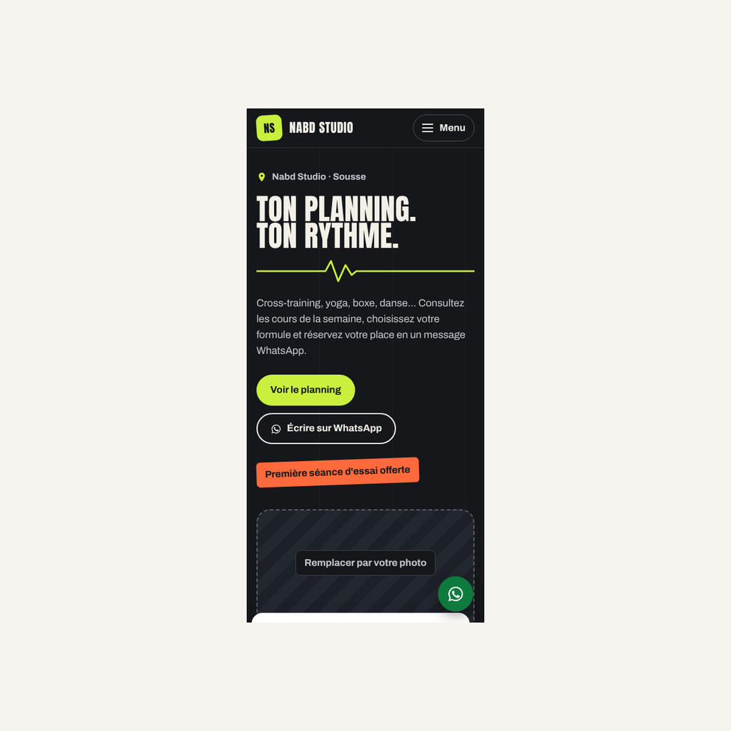 Planning sportif FR/AR — cours et demandes de place – visuel 10