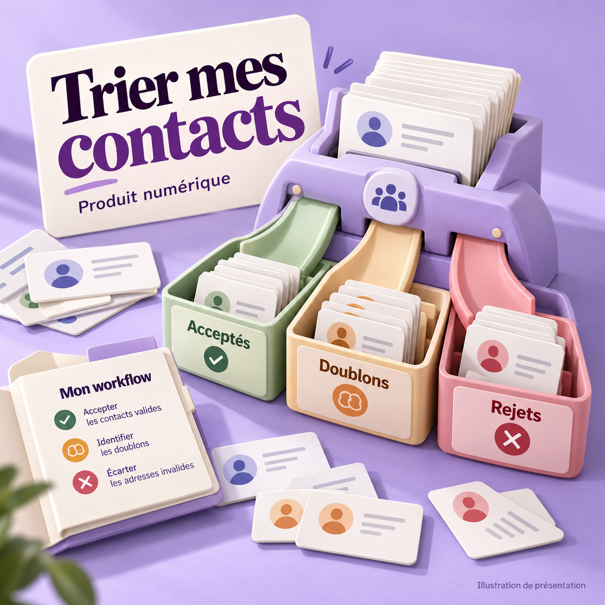 Trier mes contacts — atelier local et workflows n8n