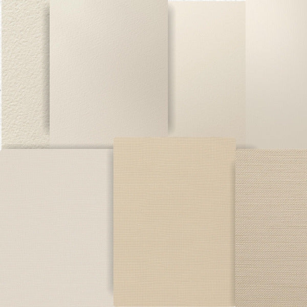 Neutral Torn Paper Backgrounds | 50 Textures (8.5 x 11 in) (Instant Download)